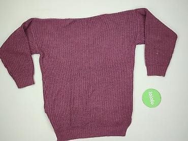 szary plaszcz pull: Sweter damski, rozmiar 4XL — 3