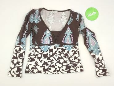 srebrne sukienki na imprezę: Women's blouse, size S (EU 36) — 2