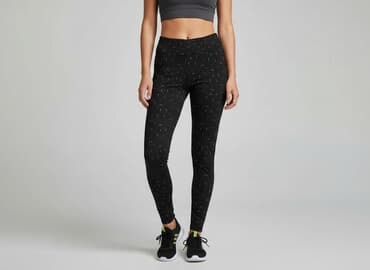 krótkie legginsy kolarki damskie: Legginsy Sportowe damskie, rozmiar S — 6