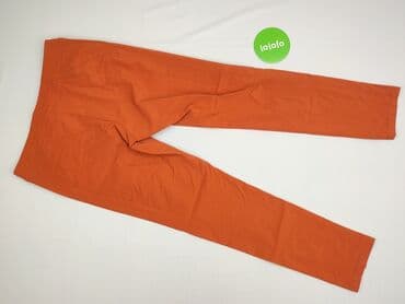 adidas spodnie pomarańczowe: Spodnie materiałowe damskie, rozmiar L — 3