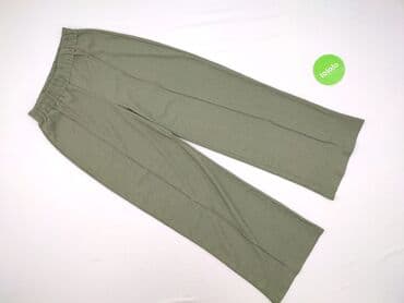 Women's Clothing: Material trousers for women, size S (EU 36) — 2