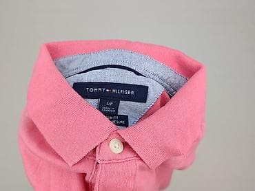 bluzki indygo: Tommy Hilfiger, Damska koszulka polo, rozmiar S — 4