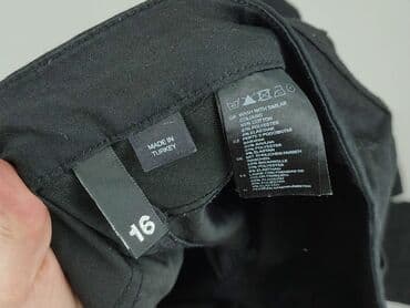 legginsy woskowane push up: Spodnie materiałowe damskie, rozmiar 2XL — 4