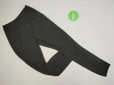 czarne spodnie jogger damskie: Spodnie materiałowe damskie, rozmiar S — 2