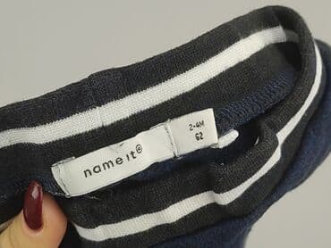 pluszowa kurtka z kapturem: Sweatpants, Name it, 0-3 months, condition - Very good — 4