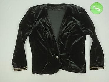 aksamitne kurtki: Marynarka damska, rozmiar L — 2