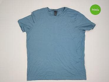 basic oversize t shirt: H&M, Koszulka dla mężczyzn, rozmiar L — 2