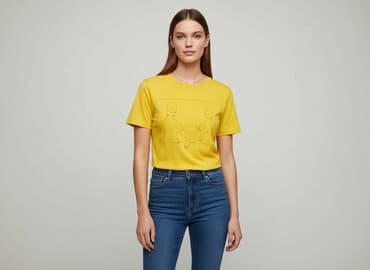 pull and bear t shirty: PULL&BEAR, T-shirt damski, rozmiar S — 1