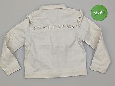 koszula pod bluze: Dziecięca kurtka jeansowa, 8 lat, 122-128 cm, H&M, stan - Bardzo dobry — 3