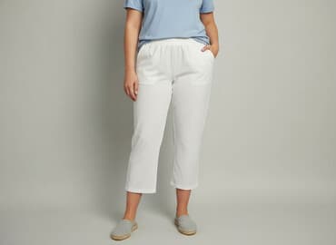 długie spodnie damskie dla wysokich: Spodnie 3/4 damskie, rozmiar 3XL — 6