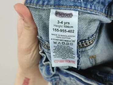 blaklader spodnie: Jeans, Next, 3-4 years, 98/104, condition - Very good — 4