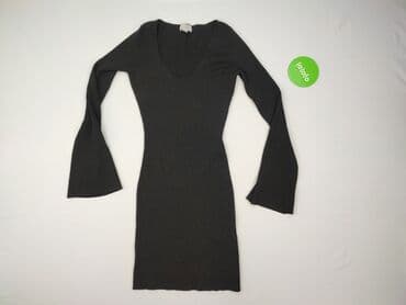 jakie rajstopy do srebrnej sukienki: H&M, Sukienka damska, rozmiar S — 2