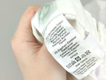 srebrne buty deichmann: Bodyflirt, Spodnie materiałowe damskie, M — 5