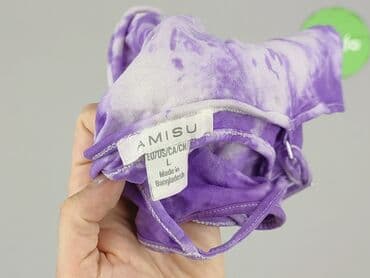 bluzki na ramiączkach sinsay: Amisu, T-shirt damski, rozmiar L — 5