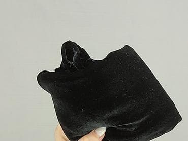 czarne bluzki basic: Top damski, rozmiar M — 10