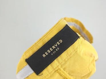 biale spodnie lidl: Spodnie materiałowe damskie, L — 4