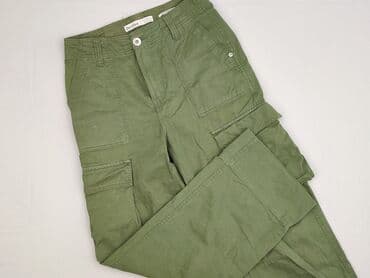 Bershka, Spodnie cargo damskie, rozmiar XS w lalafo.pl Bershka, Spodnie cargo damskie, rozmiar XS