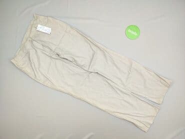 beżowe spodnie new yorker: Spodnie materiałowe damskie, rozmiar L — 2