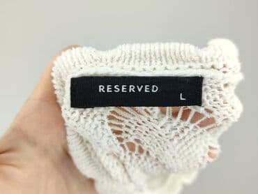 sweter w chmurki reserved: Reserved, Sweter damski, rozmiar L — 4