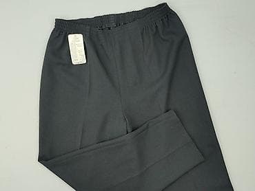 loose jeans: Joanna, Spodnie materiałowe damskie, rozmiar 6XL — 1