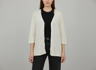 sukienki z kaszmiru: Kardigan damski, rozmiar M — 5