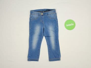 spodnie woskowane matowe: Jeans, Benetton, 1.5-2 years, 92, condition - Perfect — 2