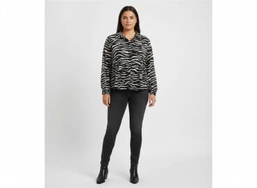 sweter zebra: BIBA, Bluzka damska, rozmiar 2XL — 7