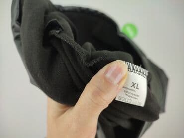 legginsy jeździeckie ocieplane: Legginsy Ze skóry ekologicznej damskie, rozmiar XL — 5