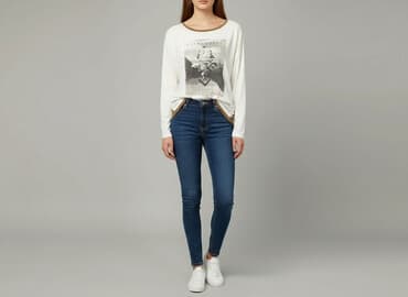 bluzki marmur: Bluzka damska, rozmiar S — 5