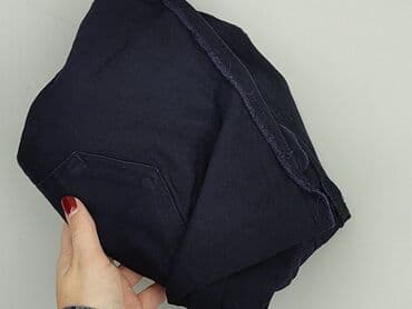 krótkie spodenki jeansowe damskie duże rozmiary: H&M, Szorty damskie, rozmiar L — 6