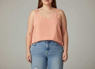 shein podkoszulki damskie: Shein Curve, Top damski, rozmiar 4XL — 7