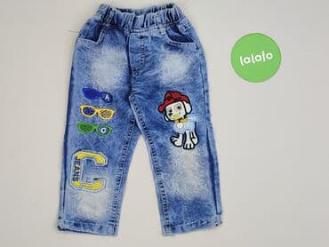 grey jeans: Spodnie jeansowe, 1.5-2 lat, 92, stan - Bardzo dobry — 2