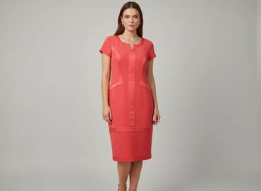 czerwona sukienka cropp: Sukienka damska, rozmiar L — 6