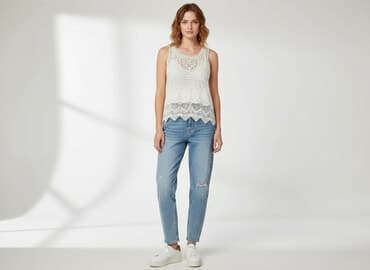 sandały transparentne zara: Trafaluc, Top damski, rozmiar M — 7