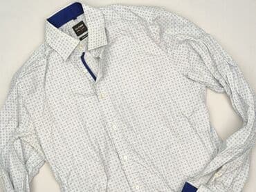 koszulki męskie cropp: Shirt for men, M (EU 38), Olymp, condition - Good — 2