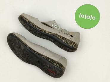 Kobiety: Rieker, Balerinki damskie, 38 — 4