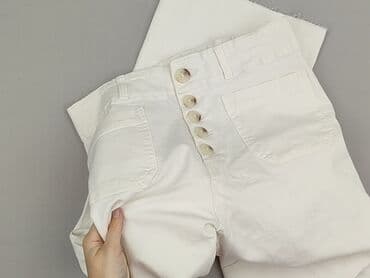 spodnie jeansy damskie klasyczne: Stradivarius, Spodnie materiałowe damskie, rozmiar L — 5
