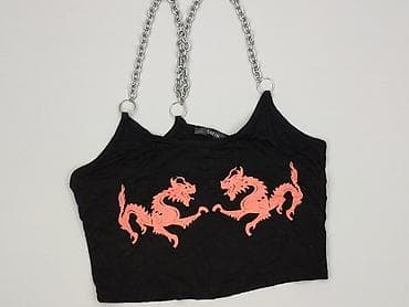 spiderman cropp: Shein, Top damski, rozmiar M — 1