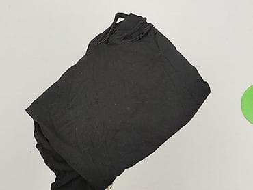 czarne jeansy bootcut: H&M Basic, T-shirt damski, rozmiar M — 6