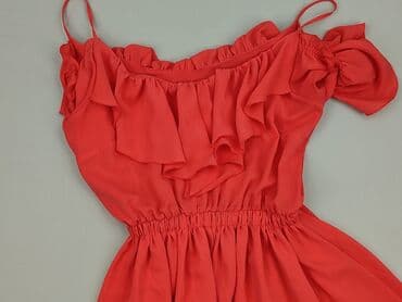 sukienka i sandały na koturnie: Sukienka damska, rozmiar S — 1