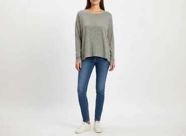czarne body z długim rękawem h m: H&M, Women`s sweater, size S — 1