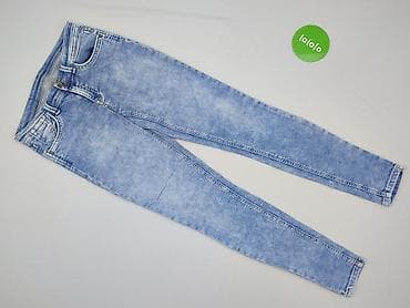 klapki yeez: Jeansy damskie, rozmiar S — 2