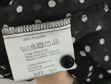 czarne bluzki w biale grochy: Studio, Bluzka damska, rozmiar L — 6