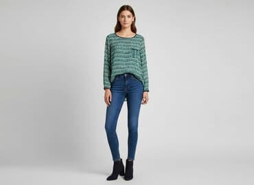 zara asymetryczna bluzka: Zara, Bluzka damska, rozmiar M — 6