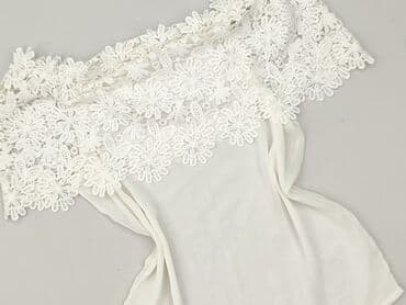 biala bluzka na jedno ramie: Bluzka damska, rozmiar S — 2