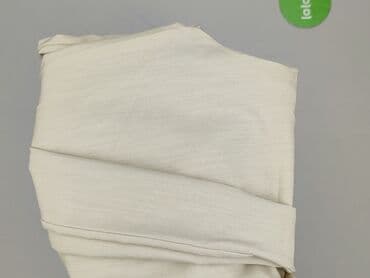 dżinsy szerokie nogawki: Spodnie materiałowe damskie, rozmiar M — 5