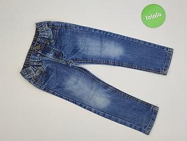 spodnie bugjo: Spodnie jeansowe, Kiki & Koko, 3-4 lat, 104, stan - Bardzo dobry — 2