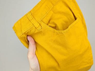 legginsy damskie plus size: Material trousers for women, size XL (EU 42) — 6