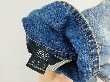 Ubrania damskie: F&F, Kurtka jeansowa damska, rozmiar M — 4