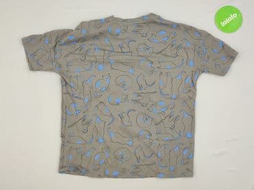 ubrania z kotami: T-shirt damski, rozmiar S — 5